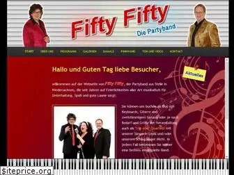 fiftyfifty-partyband.de