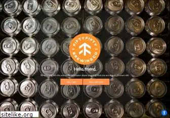 fiftyfiftybrewing.com