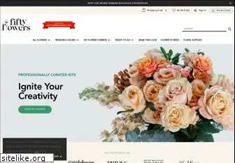 fiftyflowers.com