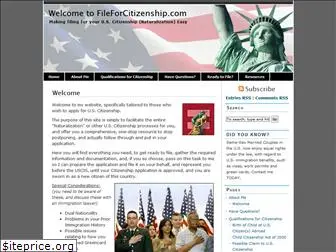 fileforcitizenship.com