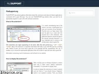 filesupport.org