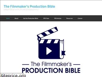 filmmakersproductionbible.com