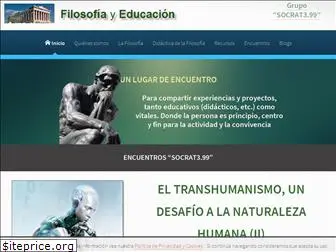 filosofiayeducacion.es