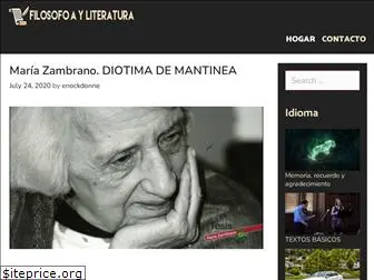 filosofiayliteratura.org