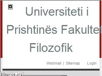 filozofiku.uni-pr.edu