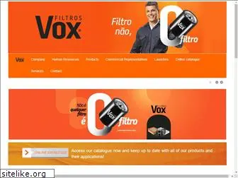 filtrosvox.com.br