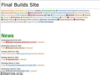 finalbuilds.com