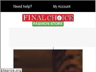 finalchoice.com.pk