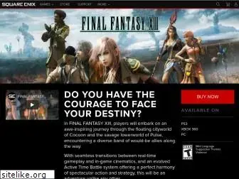 finalfantasyxiii.com