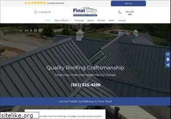 finaltouchroofs.com