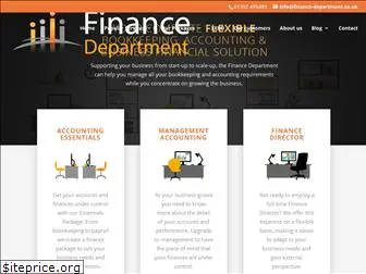 finance-department.co.uk