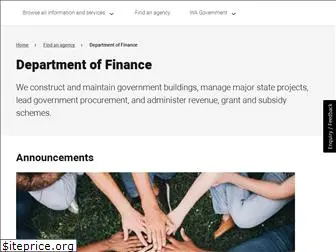 finance.wa.gov.au
