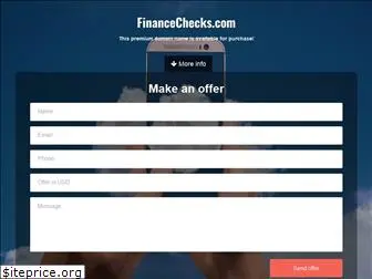 financechecks.com