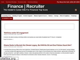 financerecruiter.com