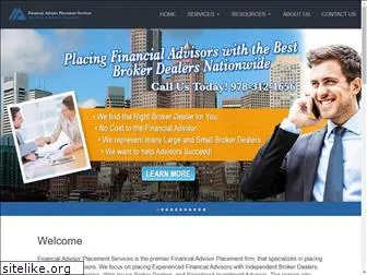 financialadvisorplacementservices.com