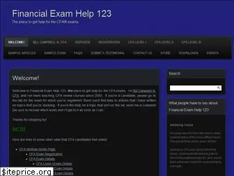 financialexamhelp123.com