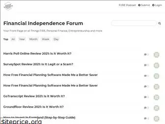 financialindependenceforum.com