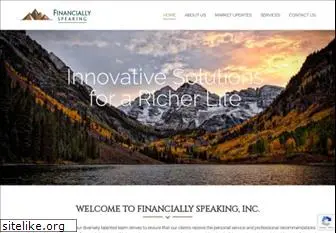 financiallyspeakinginc.com