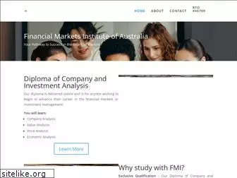 financialmarketsinstitute.com