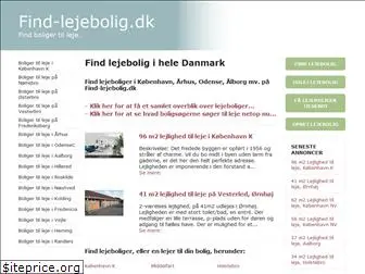 find-lejebolig.dk thumbnail