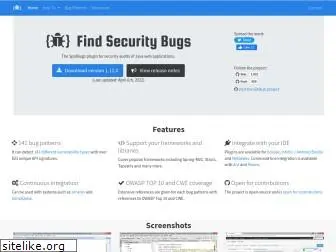 find-sec-bugs.github.io
