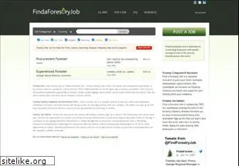 findaforestryjob.com