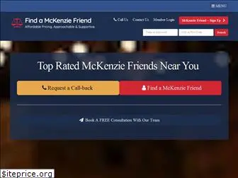 findamckenziefriend.com