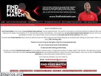 findfixedmatch.com