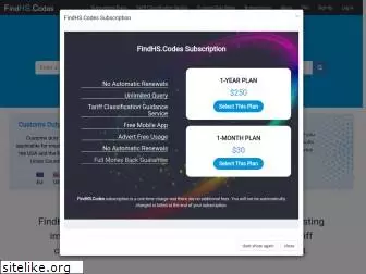 findhs.codes