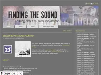 findingthesound.com