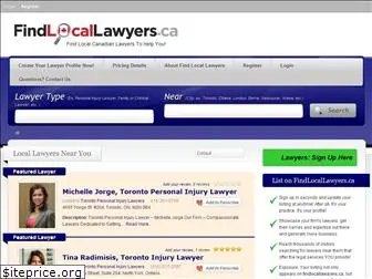 findlocallawyers.ca