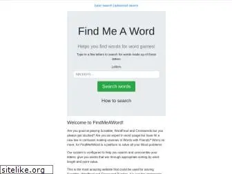 findmeaword.net