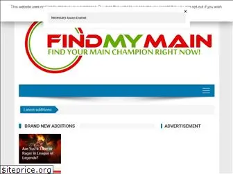 findmymain.com