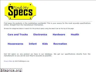 findmyspecs.com
