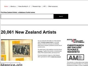 findnzartists.org.nz