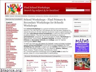 findschoolworkshops.co.uk