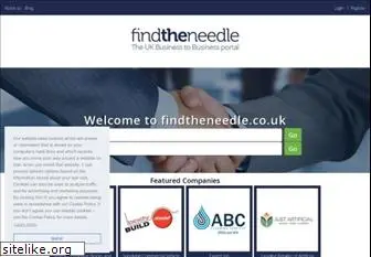 findtheneedle.co.uk