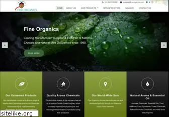 fine-organics.com