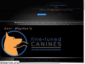 fine-tunedcanines.com
