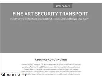 fineartsecuritytransport.com