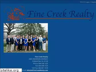 finecreekrealty.com