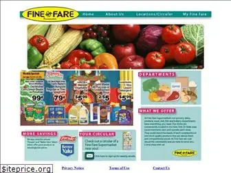 finefaresupermarkets.com