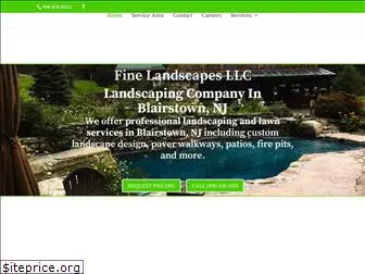 finelandscapesllc.com