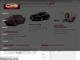finemotors.ca thumbnail