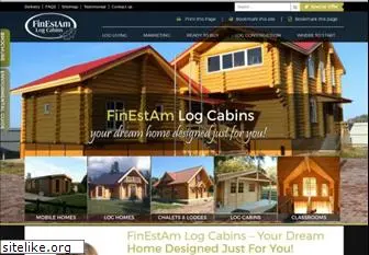 finestamlogcabins.co.uk