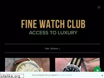 finewatchclub.co.uk