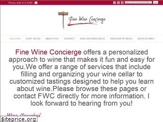 finewineconcierge.com