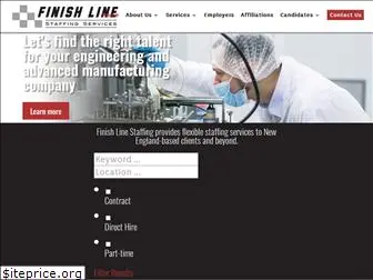 finishlinestaffing.com