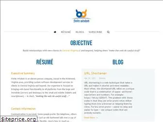 www.finitewisdom.com