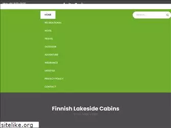 finnishlakesidecabins.com